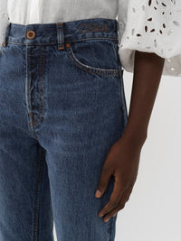 Pantalon droit «Semeru» - Dusky Blue