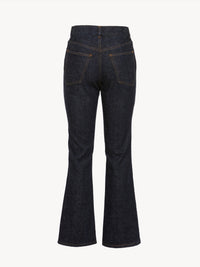 Pantalon en denim circulaire en coton et chanvre recyclé - Marine