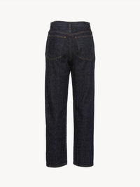 Pantalon en denim circulaire en coton et chanvre recyclé - Marine