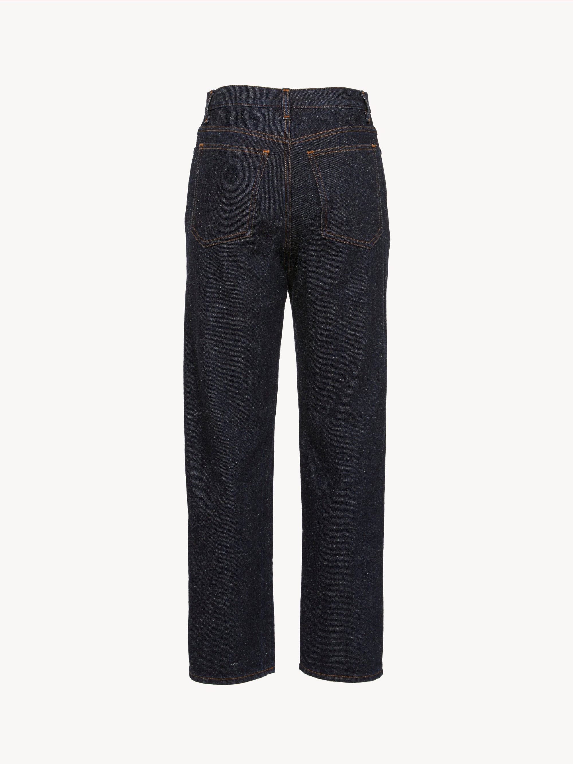 Pantalon en denim circulaire en coton et chanvre recyclé - Marine