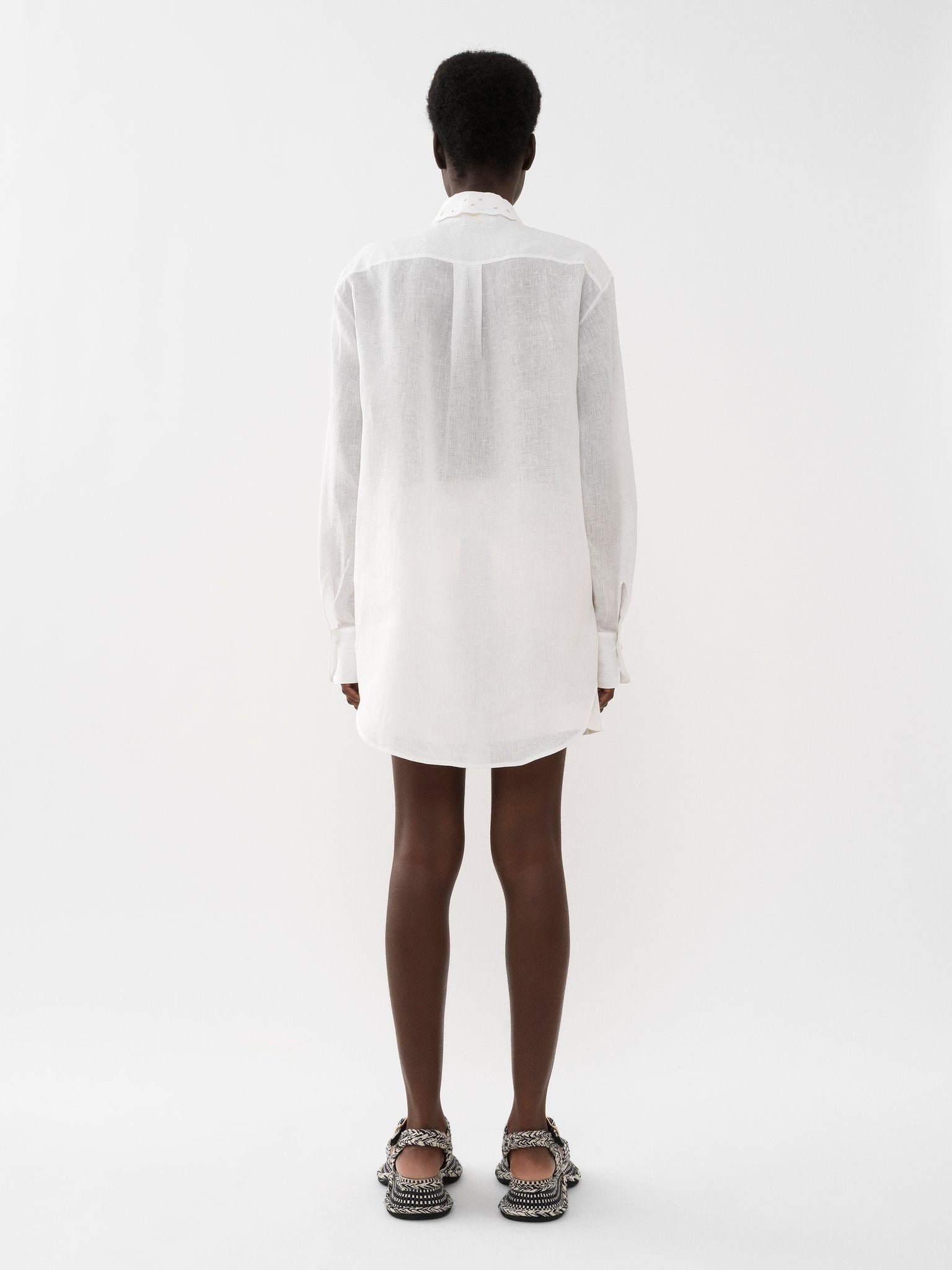Chemise classique en lin - Iconic Milk