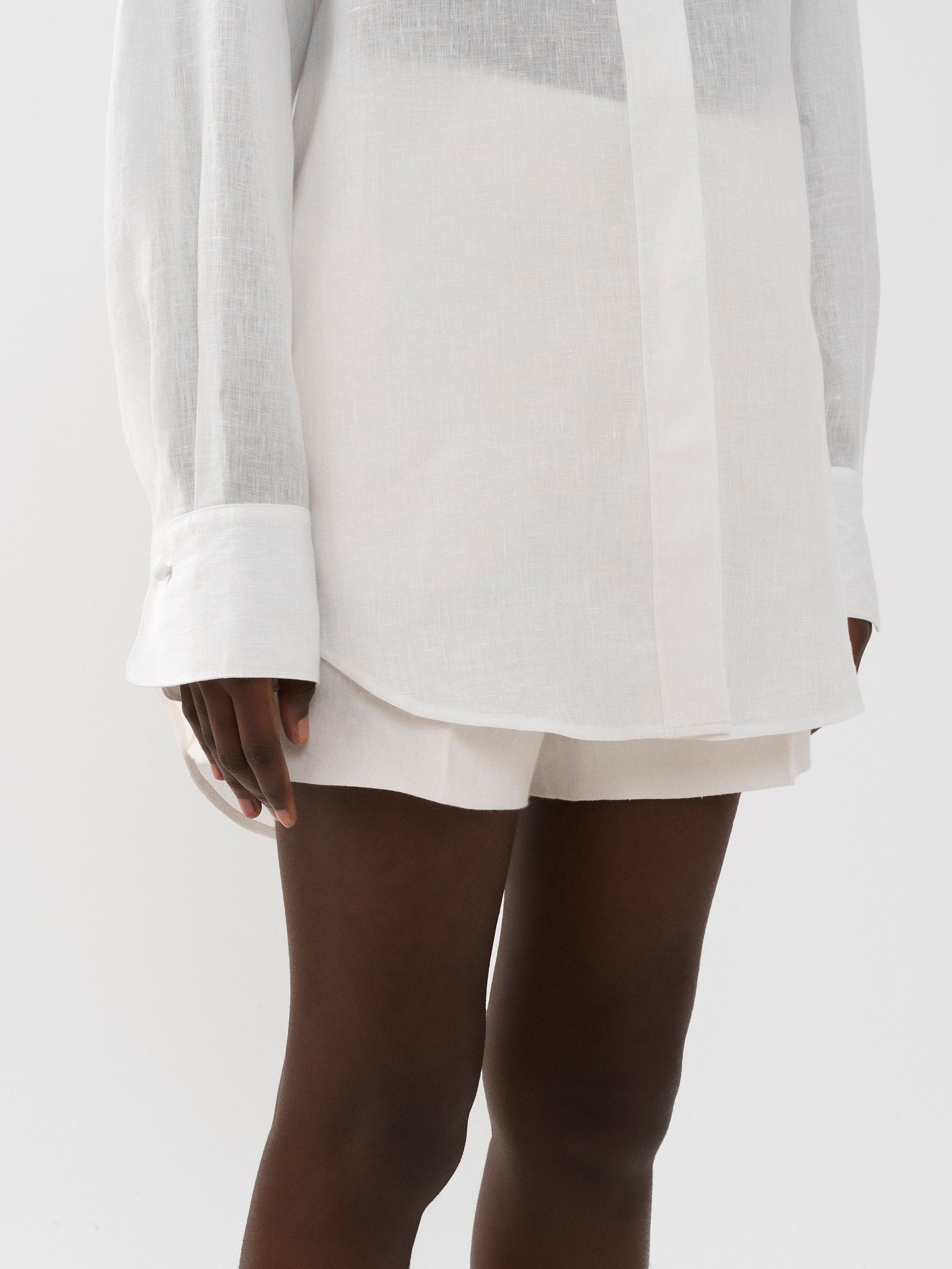 Chemise classique en lin - Iconic Milk
