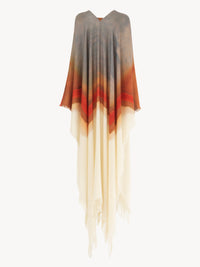 Gilet long en cachemire - Multicolor