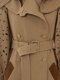 Trench à capuche - Off Brown