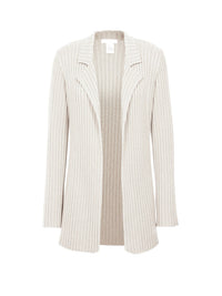 Veste style blazer en laine - Lovely White