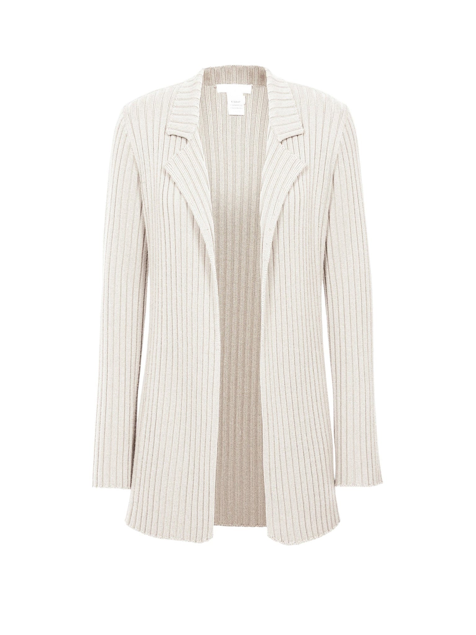 Veste style blazer en laine - Lovely White