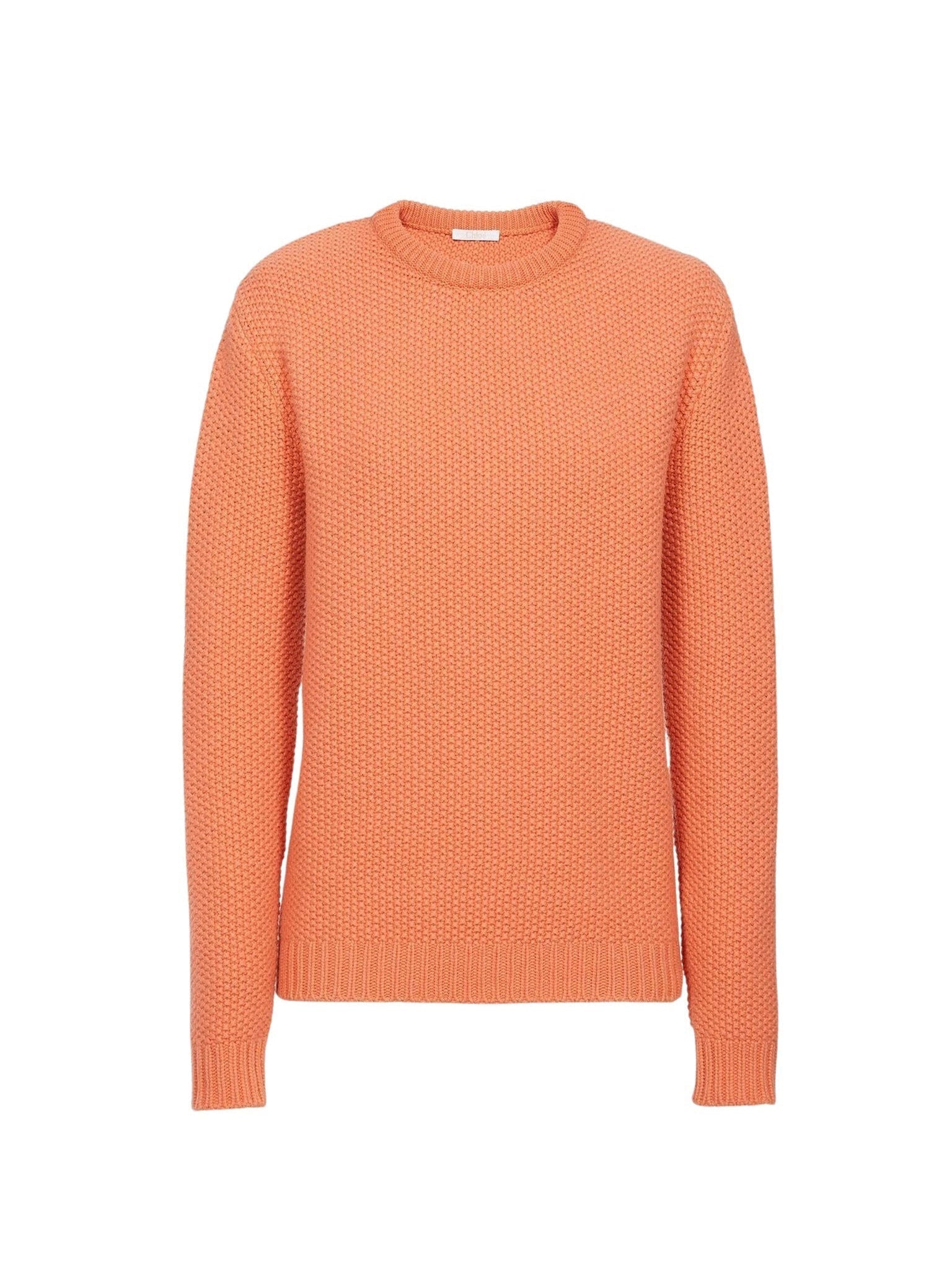 Pull ample en cachemire - Papaya Orange