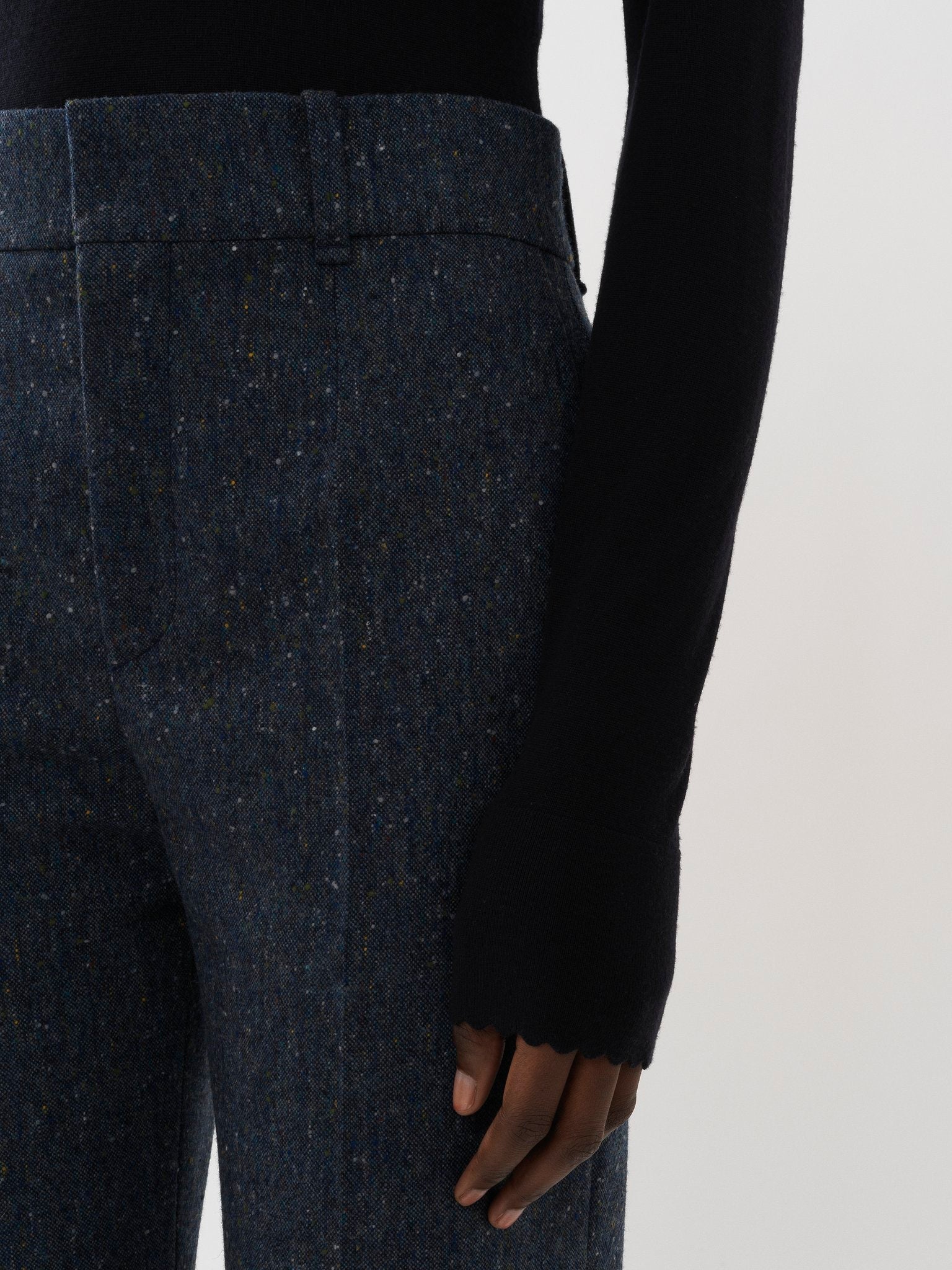 Pull classique en laine - Iconic Navy