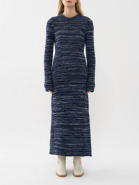 Robe tube en cachemire - Cosmic Blue