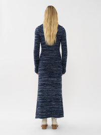 Robe tube en cachemire - Cosmic Blue