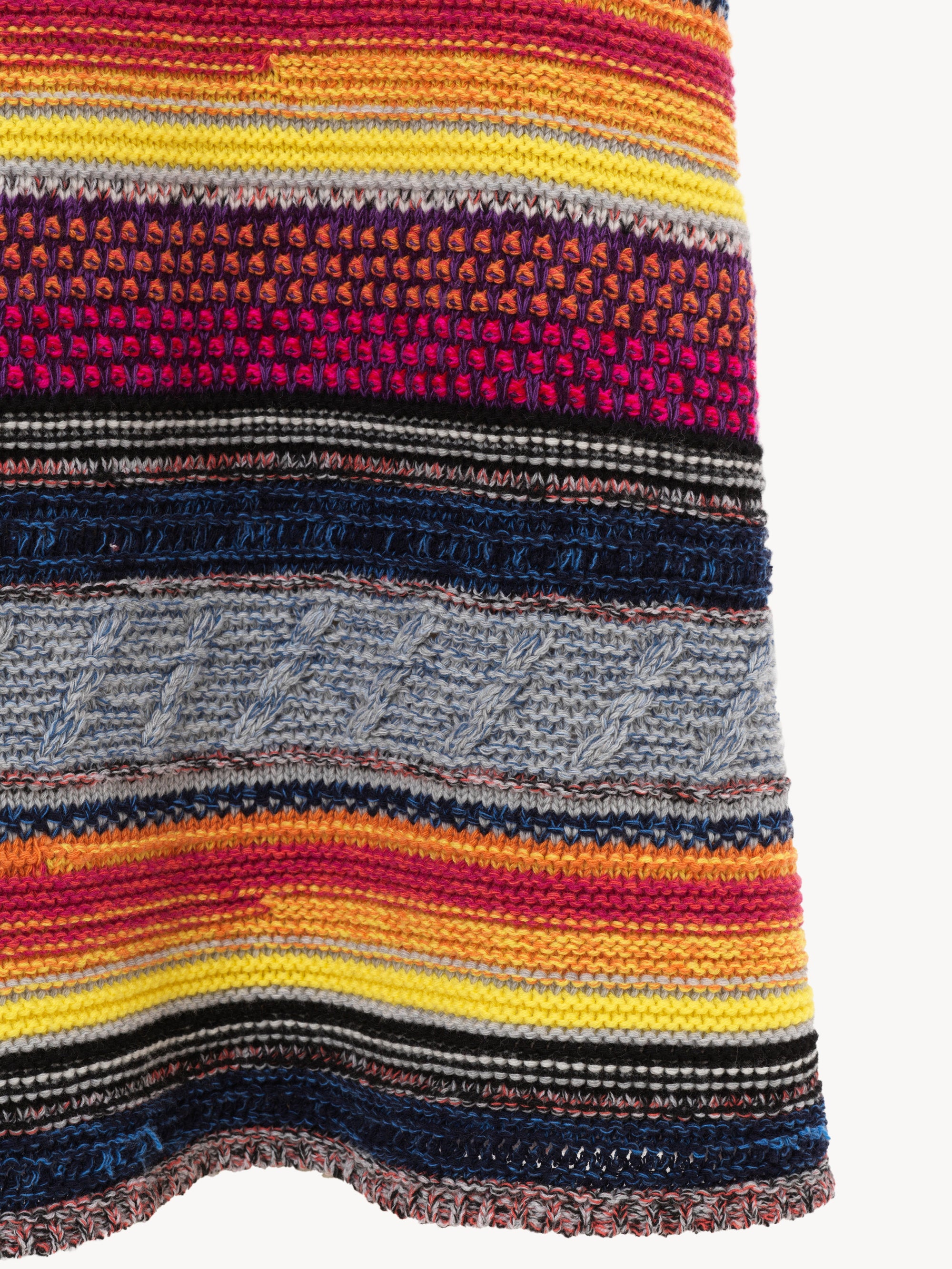Robe en cachemire - Multicolor