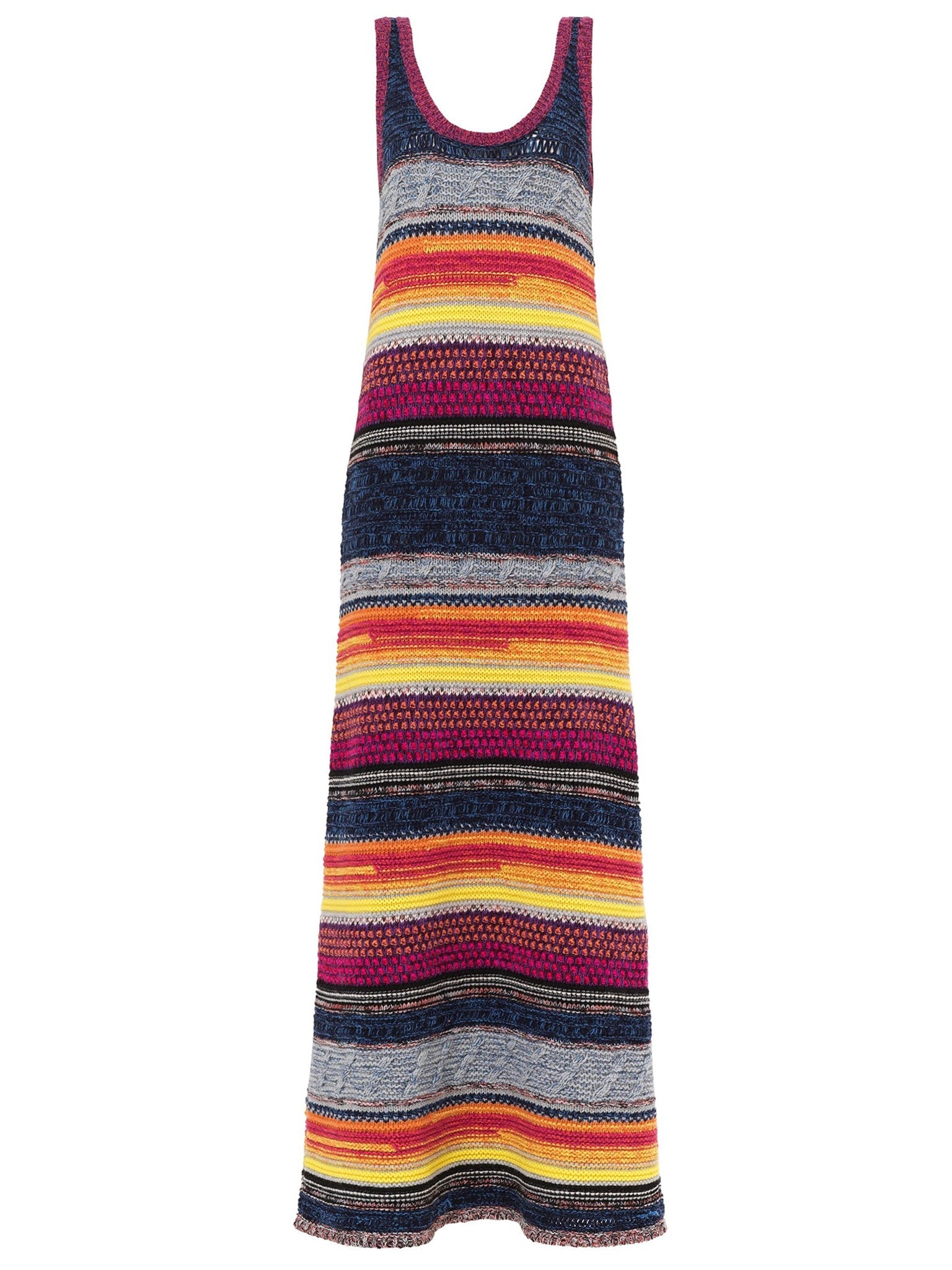 Robe en cachemire - Multicolor