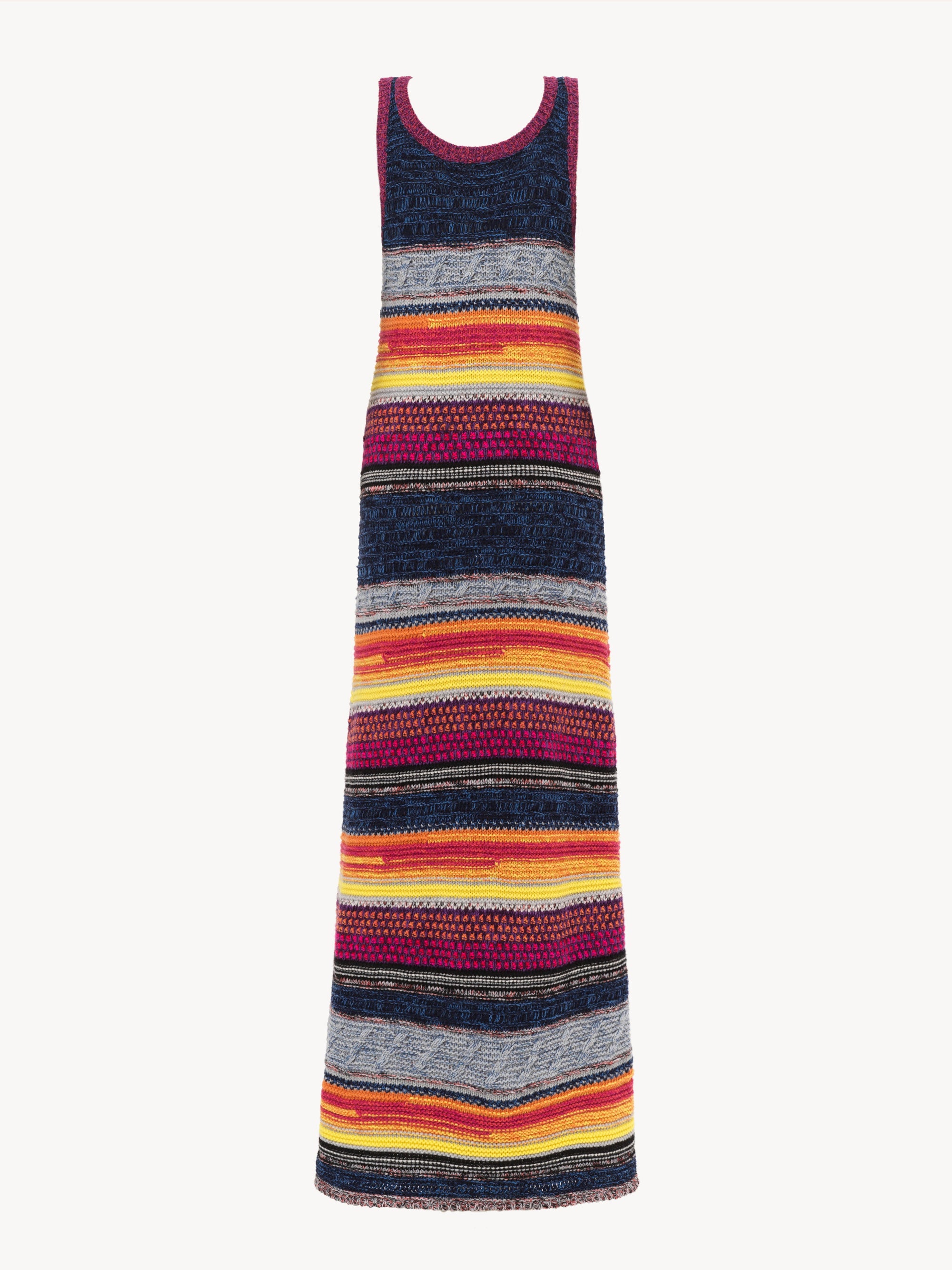 Robe en cachemire - Multicolor