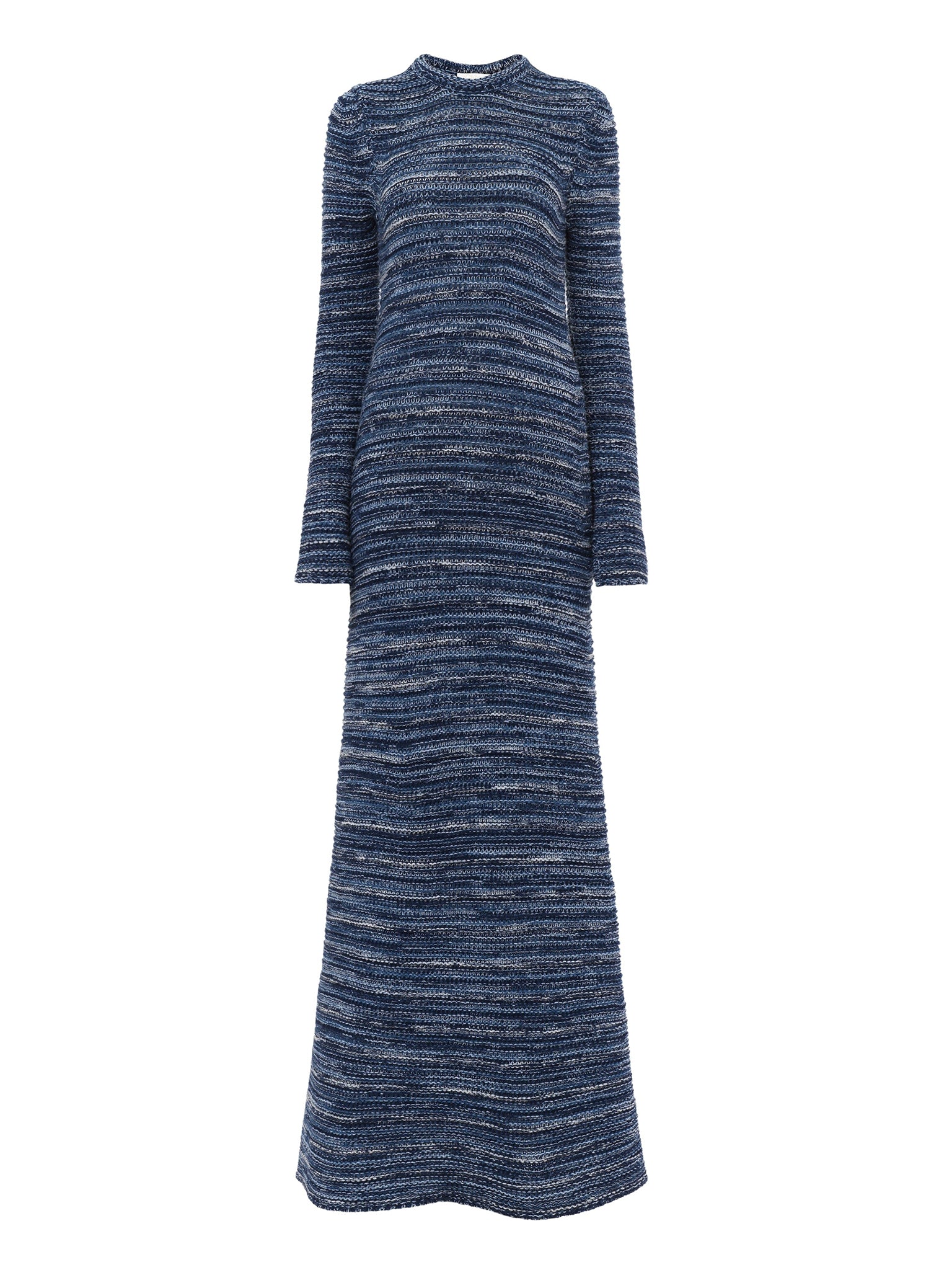 Robe longue en cachemire - Cosmic Blue