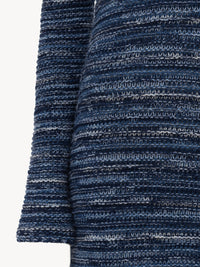 Robe longue en cachemire - Cosmic Blue