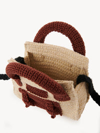 Mini sac Edith - Brown & Beige