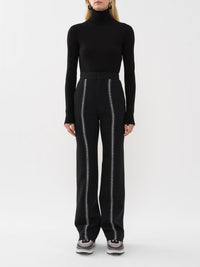 Pantalon habillé en laine - Black