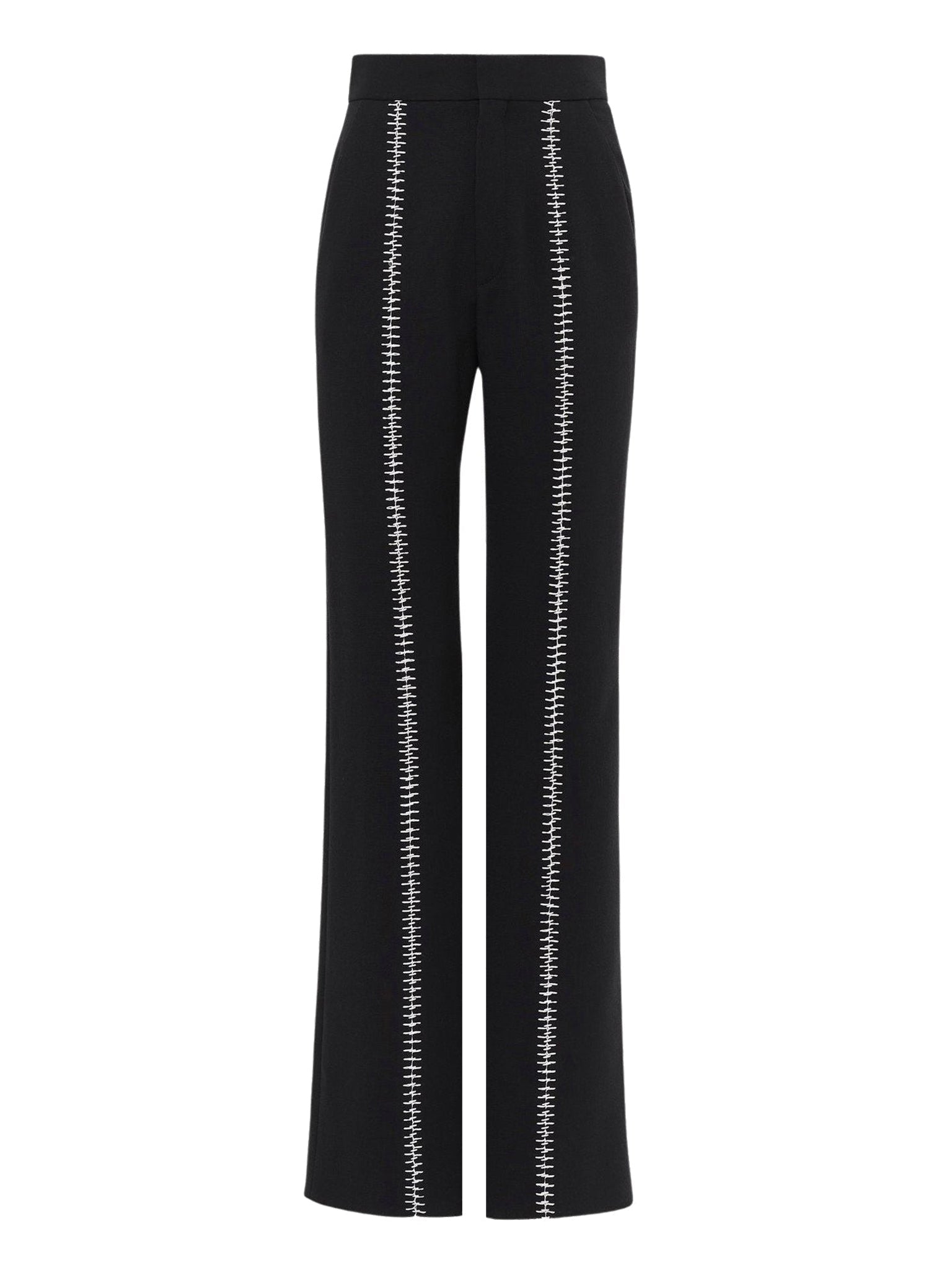 Pantalon habillé en laine - Black