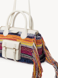 Sac Edith en cachemire - Multicolor White
