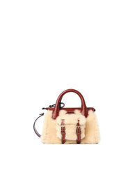 Mini sac Edith en cuir - Sepia Brown