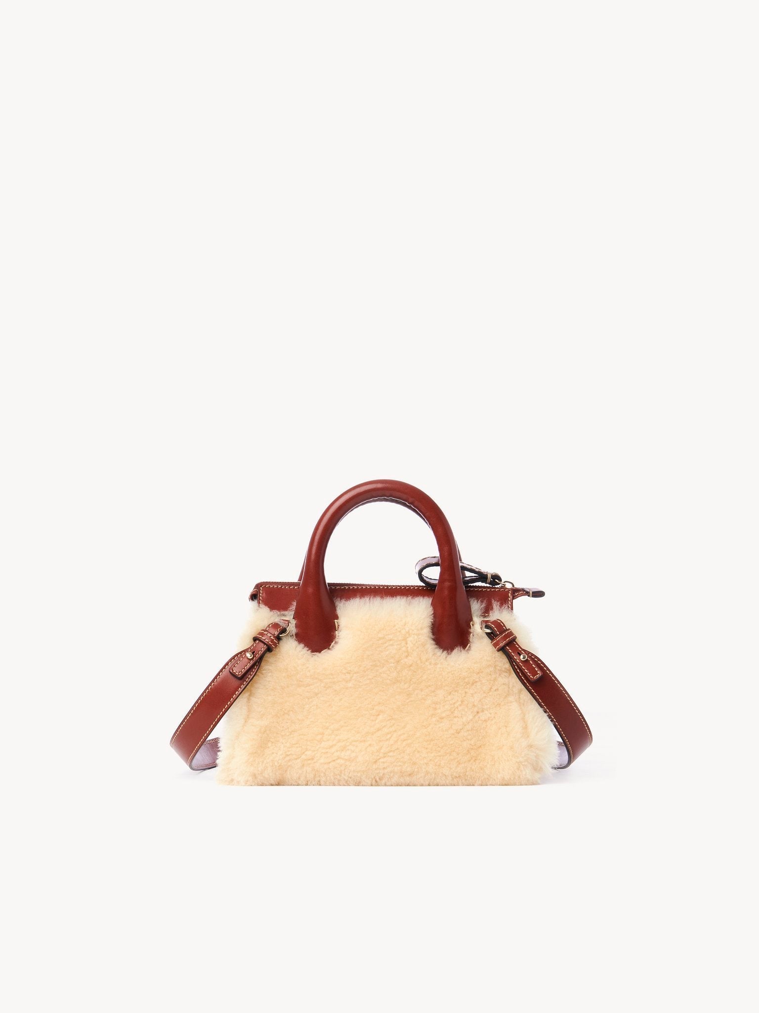 Mini sac Edith en cuir - Sepia Brown