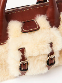 Mini sac Edith en cuir - Sepia Brown