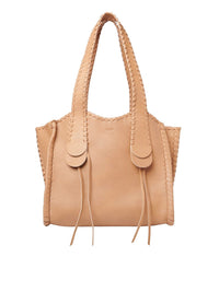 Sac cabas Mony en cuir - Light Tan