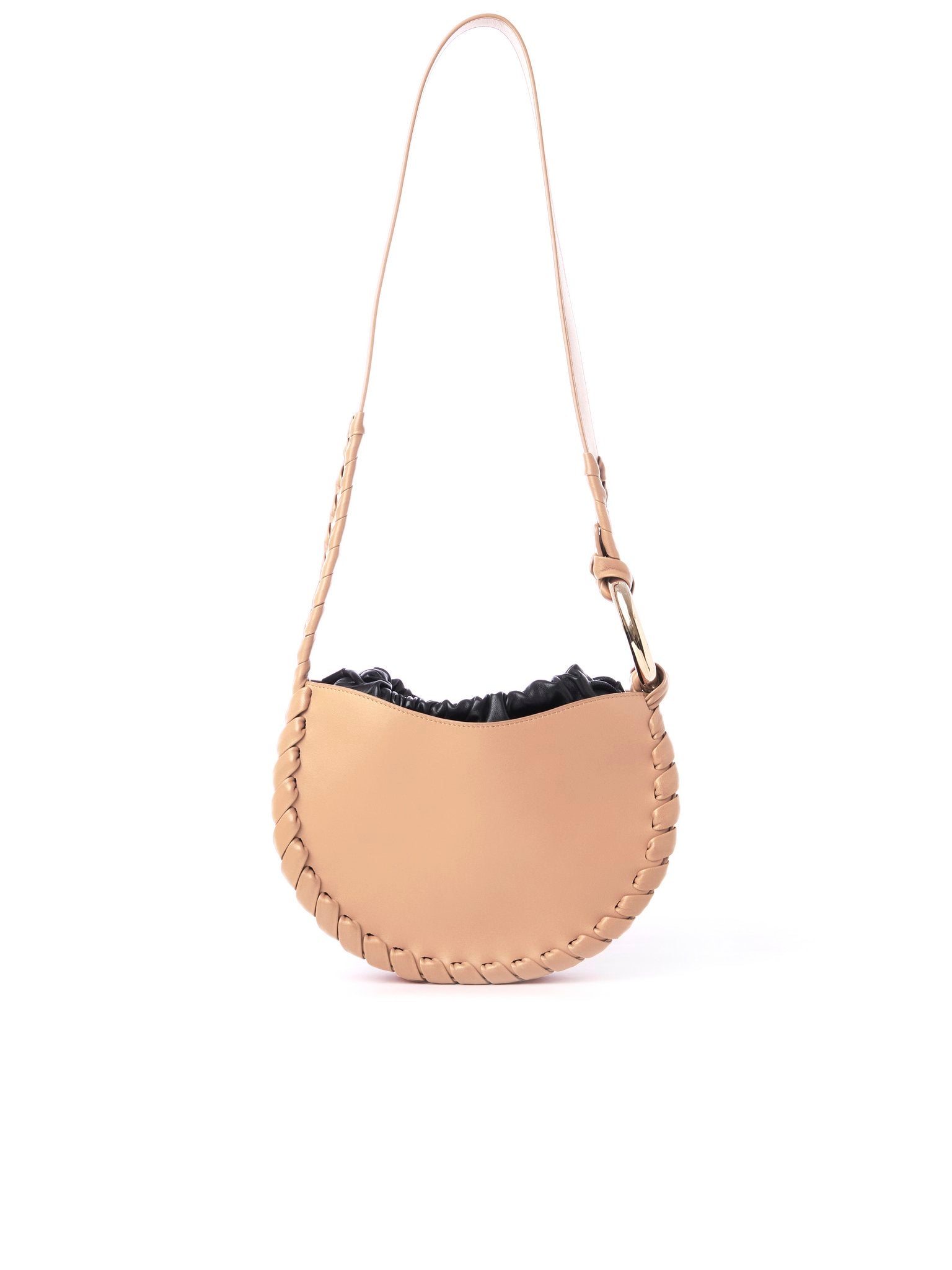 Sac Hobo Mate en cuir - Light Tan
