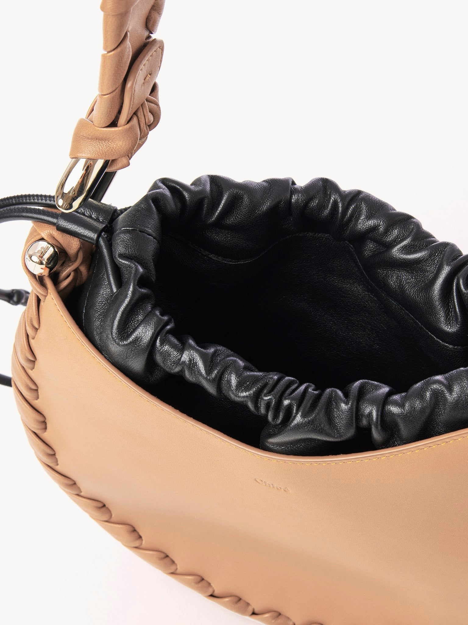 Sac Hobo Mate en cuir - Light Tan