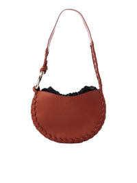 Sac Hobo Mate en cuir - Sepia Brown