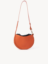 Petit sac Hobo Mate en cuir - Henna Orange
