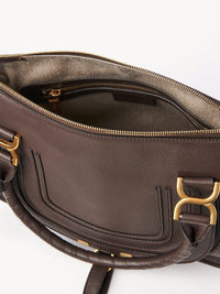Sac double porté Marcie en cuir - Bold Brown