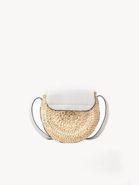 Petit sac panier porté épaule Marcie - White