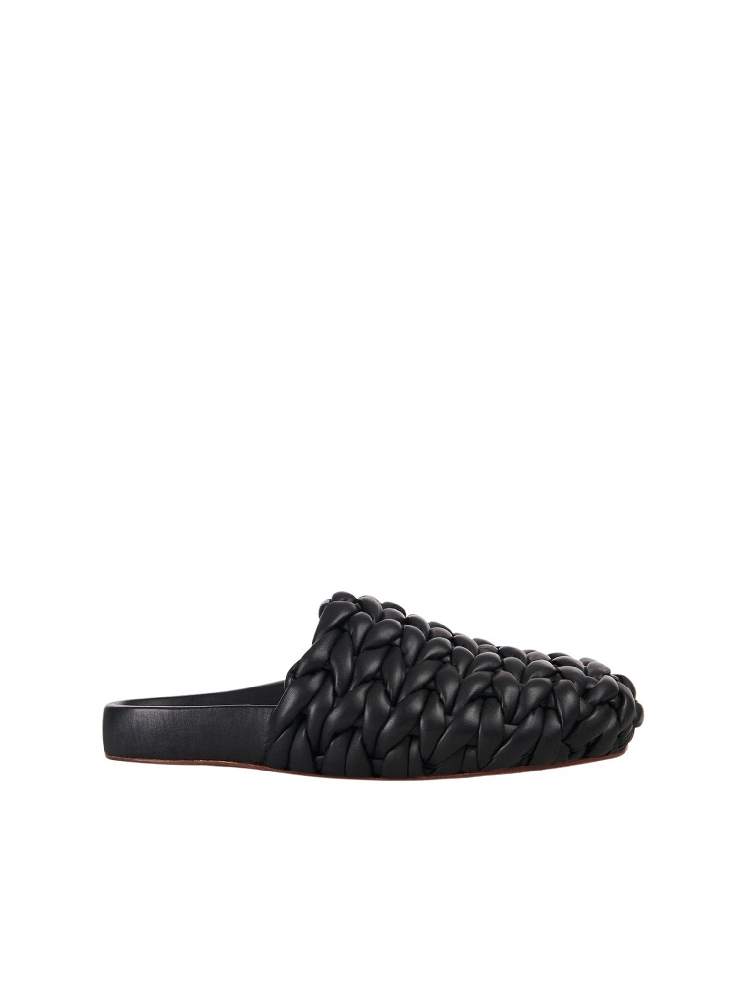 Mules Kacey en cuir - Black