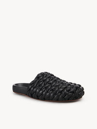Mules Kacey en cuir - Black