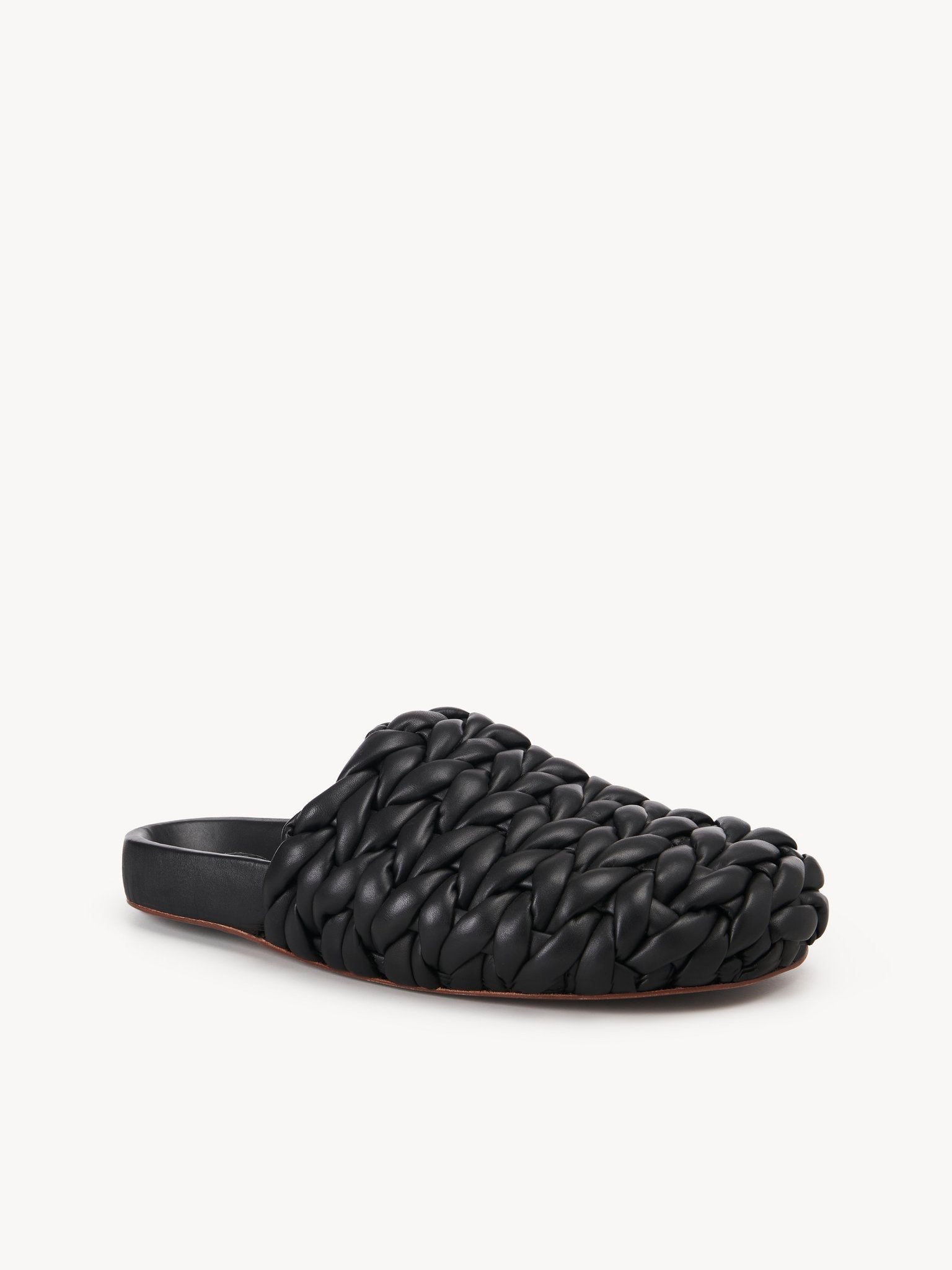 Mules Kacey en cuir - Black
