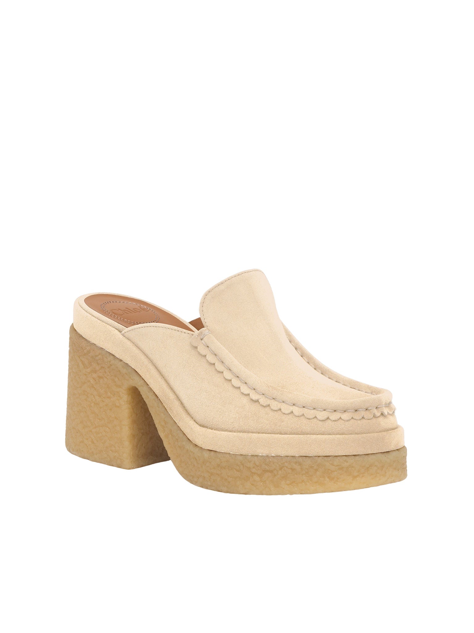 Escarpins Jamie en cuir - Biscotti Beige