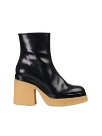 Bottines Kurtys hautes en cuir - Black