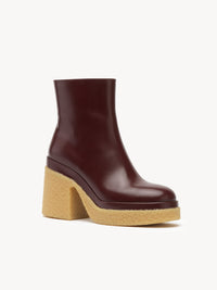 Bottines Kurtys hautes en cuir - Obscure Purple