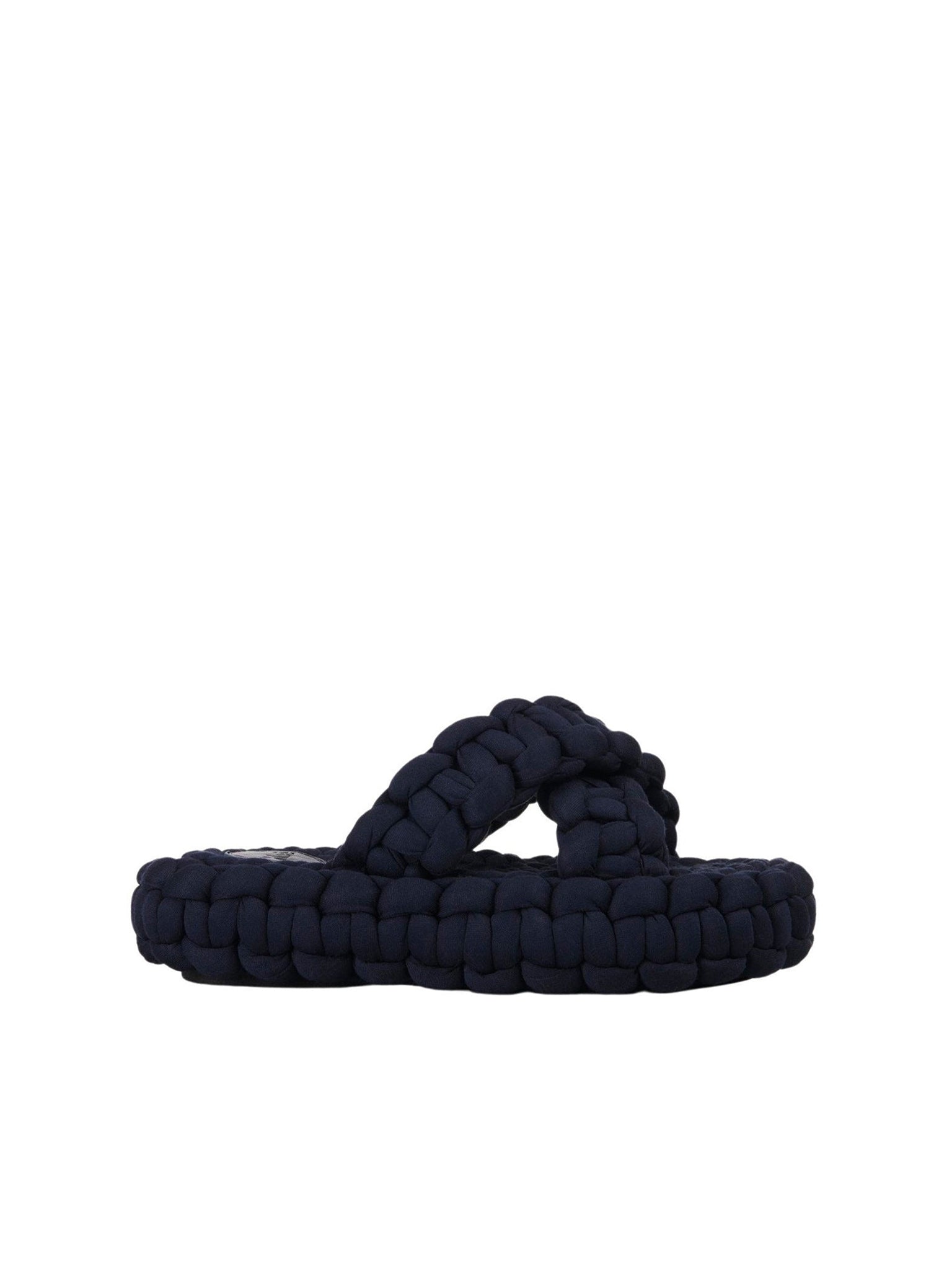 Mules Kamy en cuir - Dark Navy
