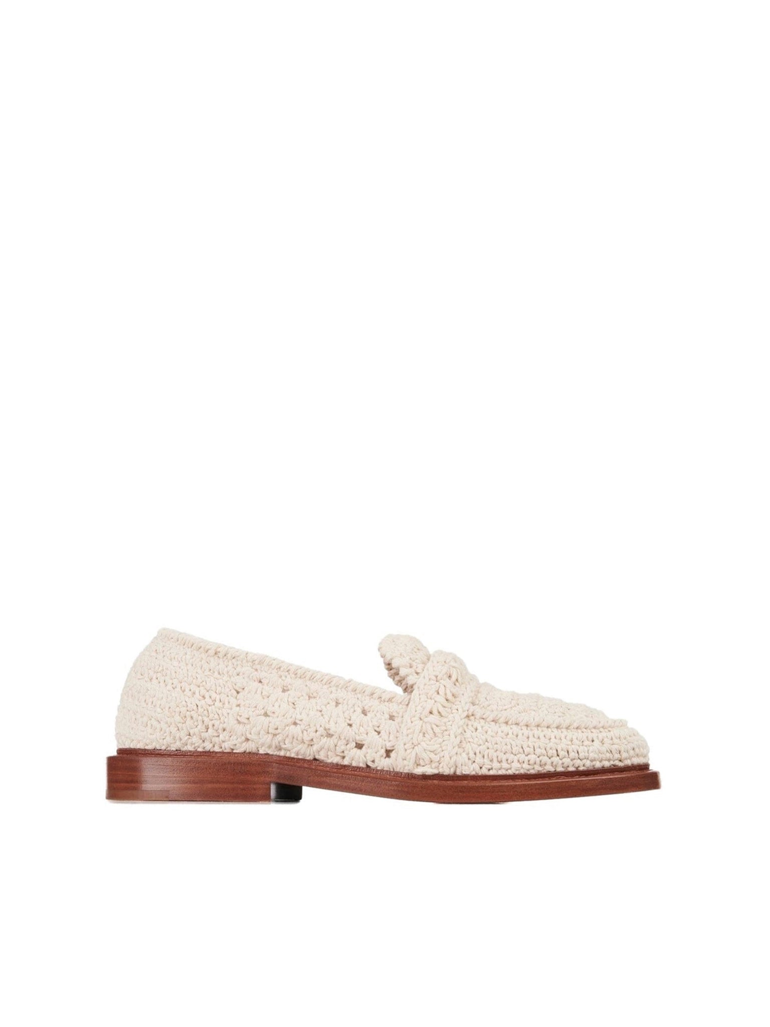 Mocassins Kalya en cuir - Eggshell