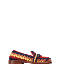 Mocassins Kalya en cuir - Multicolor Red