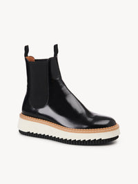Bottines Kurtys en cuir - Black