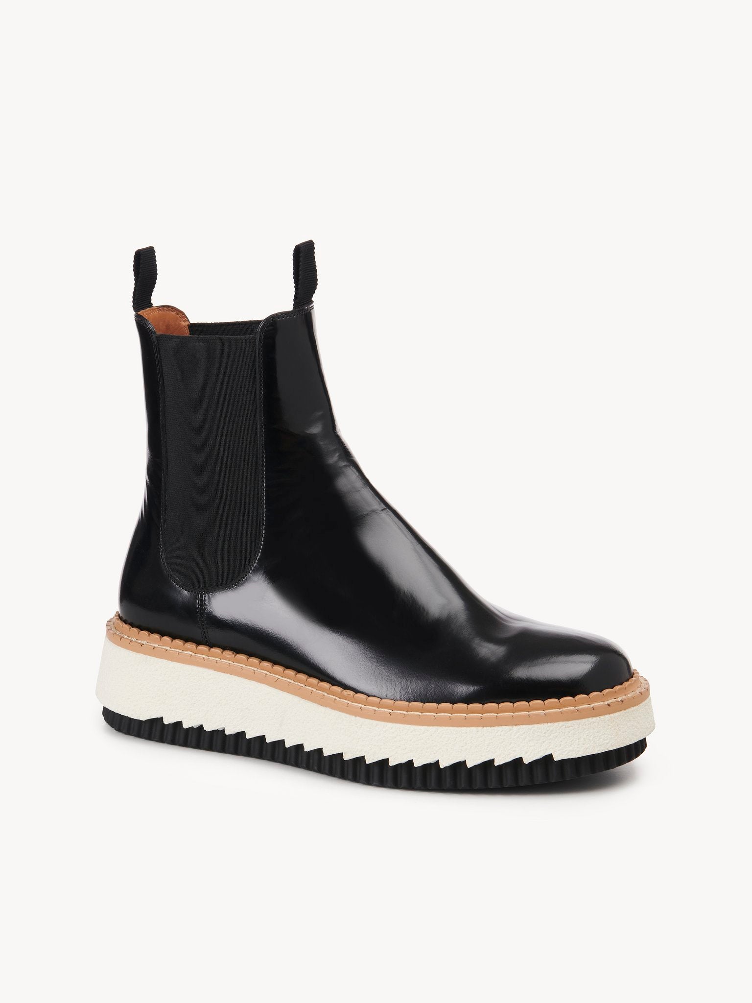 Bottines Kurtys en cuir - Black