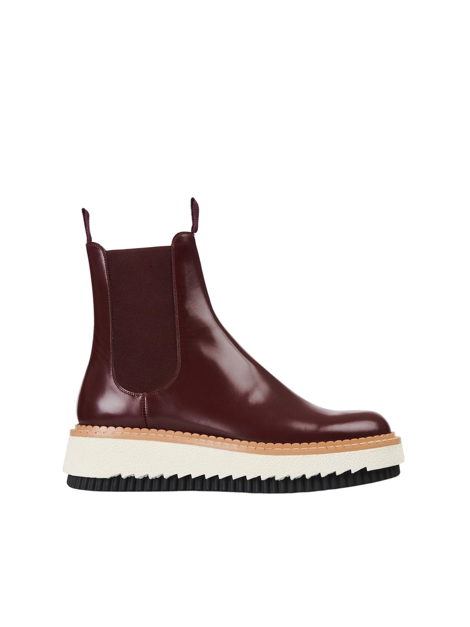 Bottines Kurtys en cuir - Obscure Purple