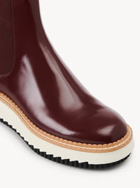Bottines Kurtys en cuir - Obscure Purple