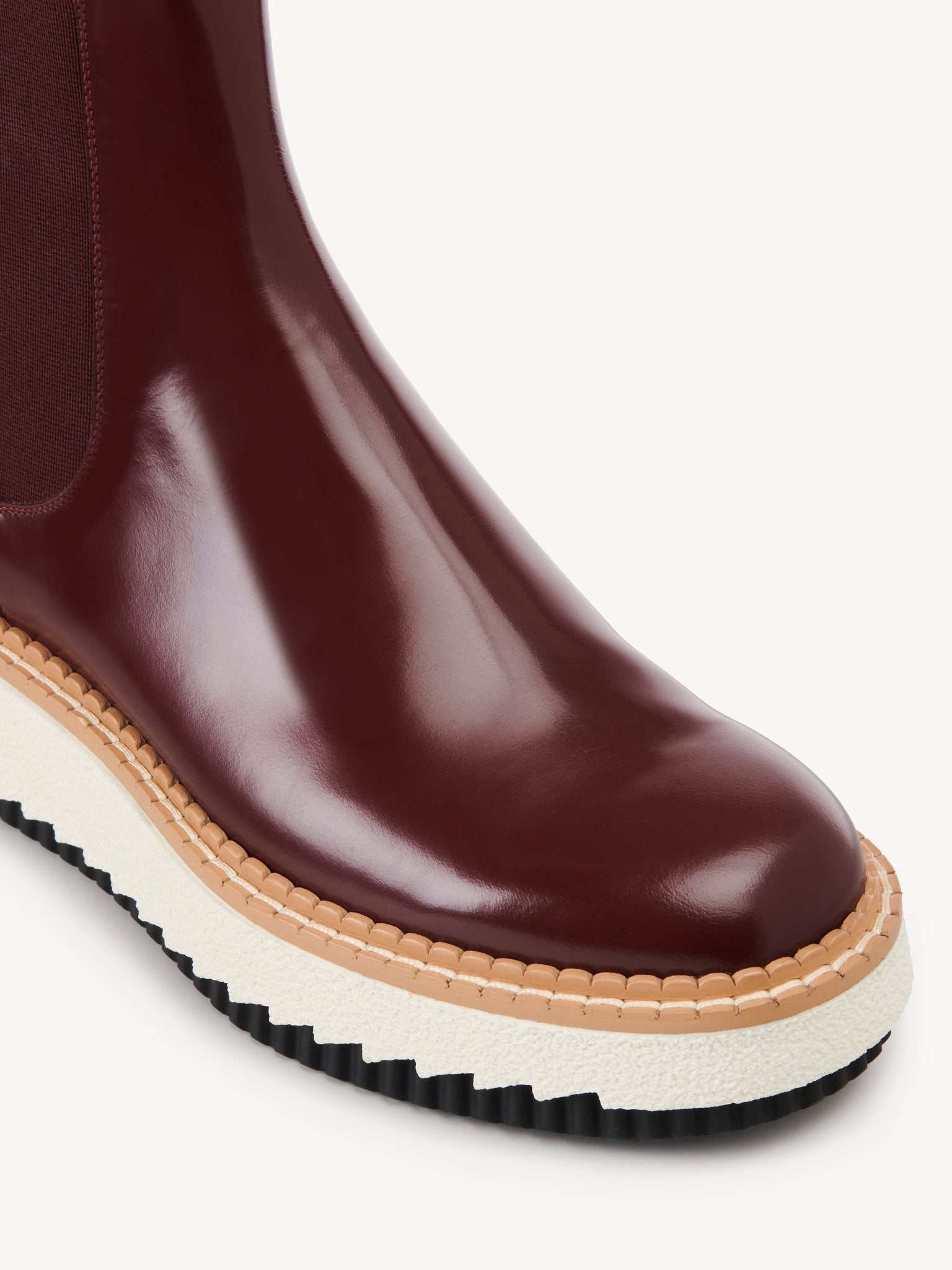 Bottines Kurtys en cuir - Obscure Purple