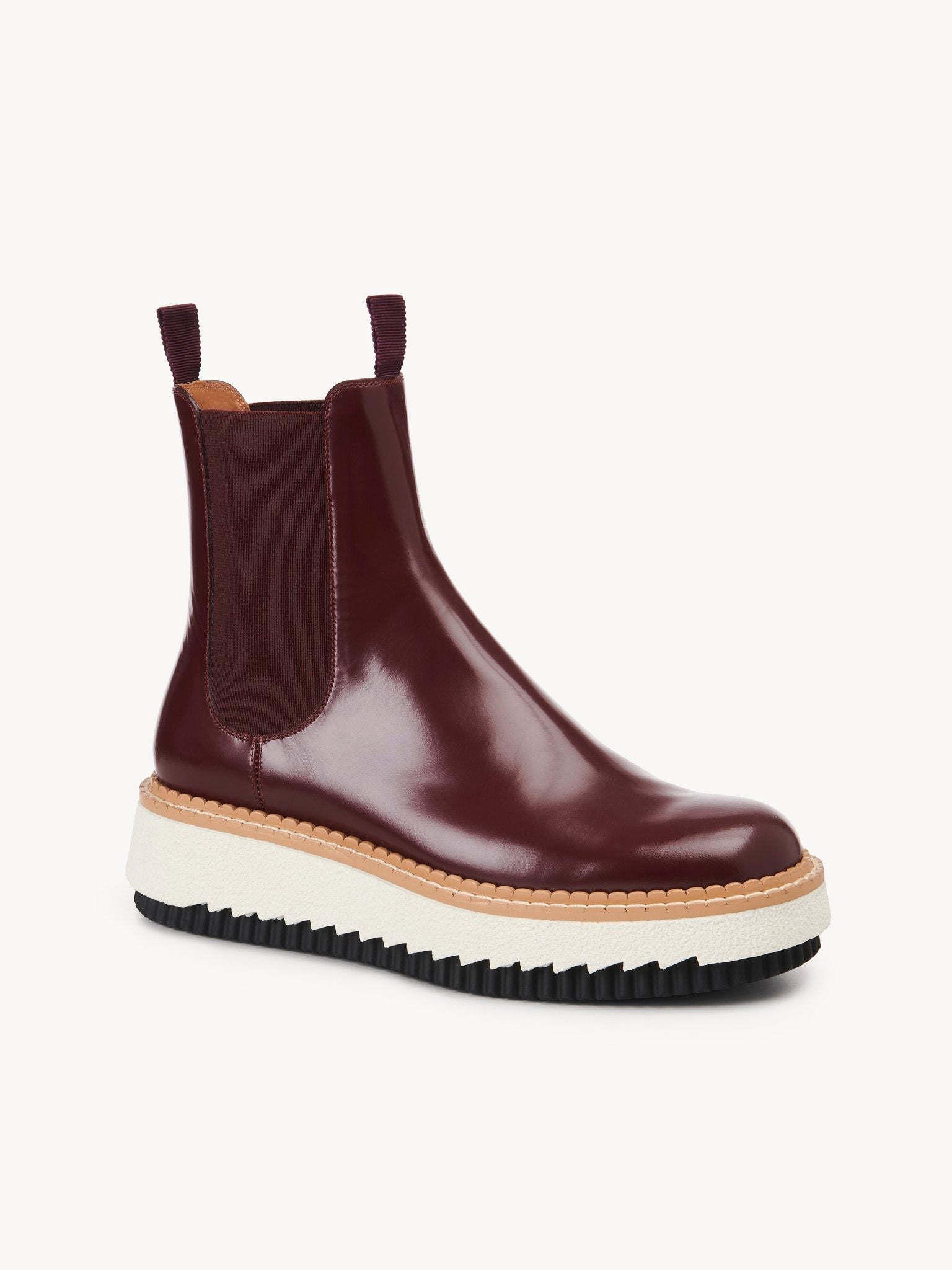 Bottines Kurtys en cuir - Obscure Purple