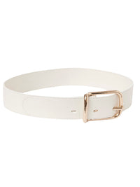 Ceinture Joe en cuir - White