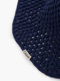 Chapeau Crochet - Iconic Navy